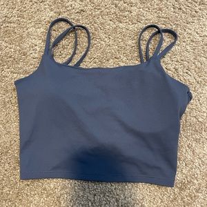 Halara sports bra twist back top
